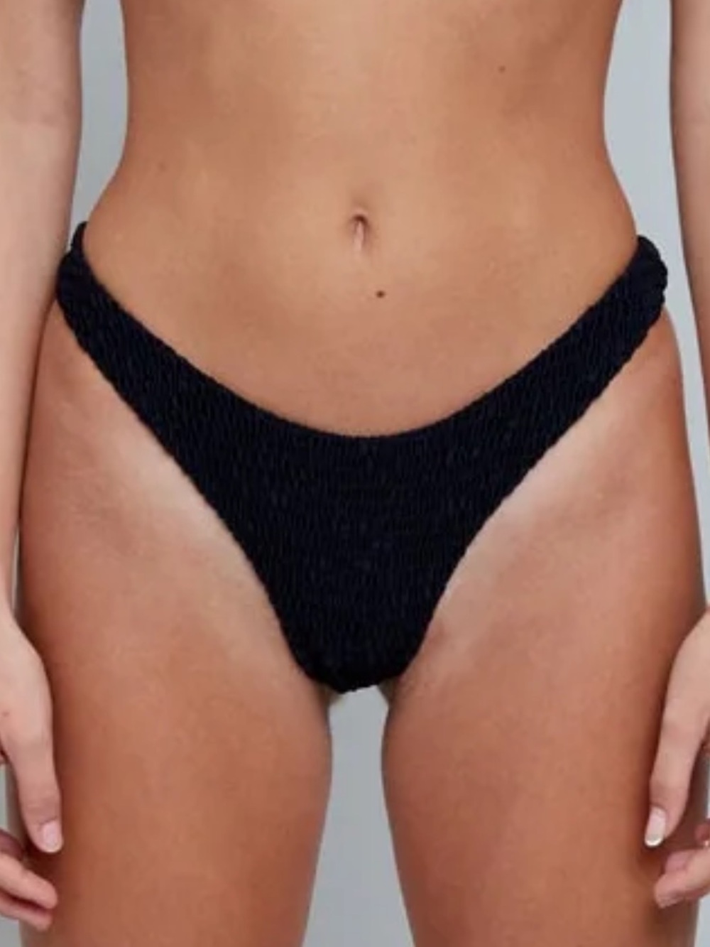 Acacia Oslo Shirred Bikini Bottom Size Large NWT